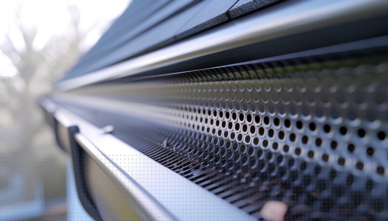 Covered Gutter Installation