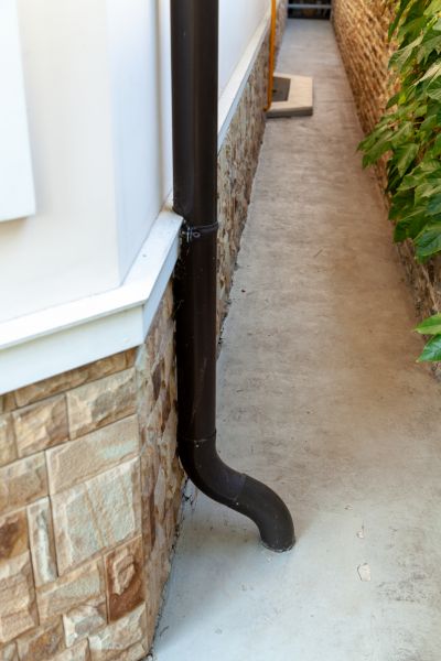 Underground Gutter Service in Conroe