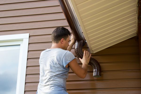 Porch Gutter Repair in Conroe