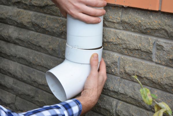 Drainage Downspout Repair in Conroe
