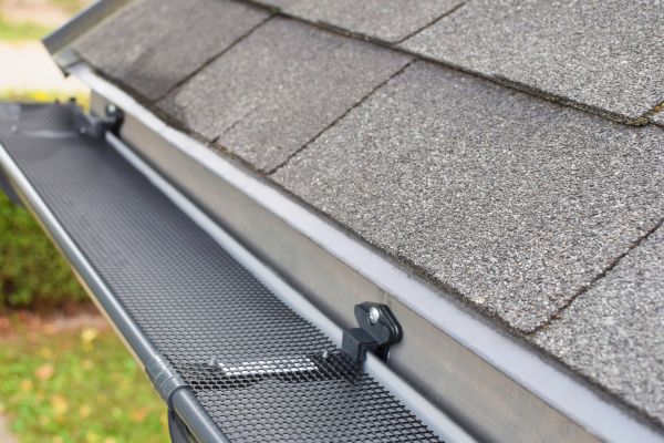 Covered Gutter Installation in Conroe