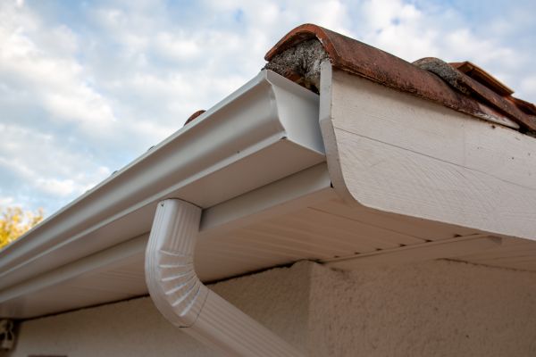 K Style Gutter Replacement in Conroe