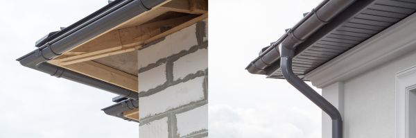 Wood Gutter Replacement in Conroe