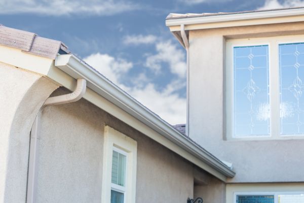 Continuous Gutter Installation in Conroe