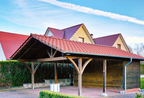 Carport Gutter Replacement in Conroe